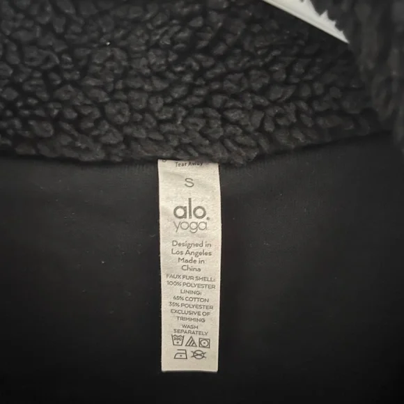 Alo Yoga Sherpa Varsity Jacket - Picture 3 of 4